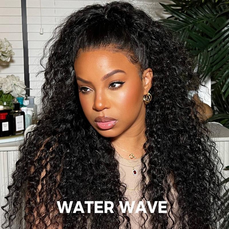 Sale Happening Now:Lace Kinky Straight 360 Full Lace Frontal Glueless Wig With Invisi Drawstring Pre Plucked Human Hair Wig