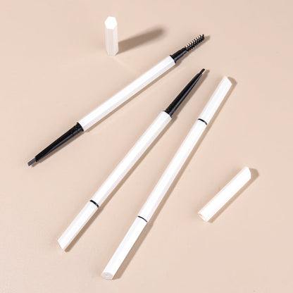Double-ended ultra-fine non-marking eyebrow pencil